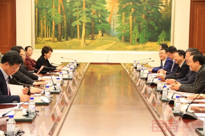 绿地集团总裁张玉良到访东北